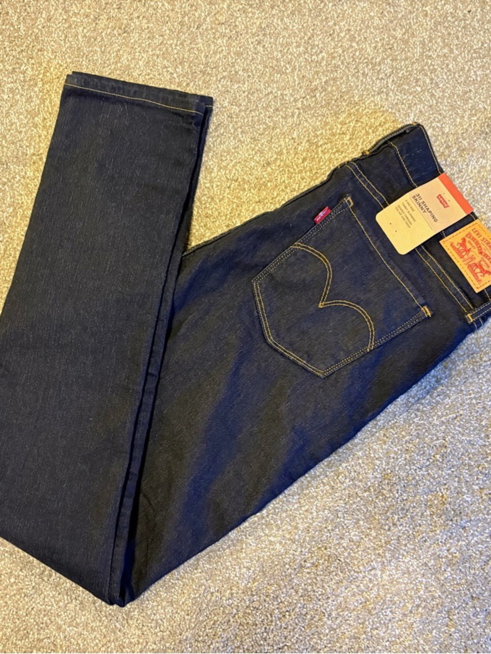 Levi's Women's Dark Indigo Skinny Jeans